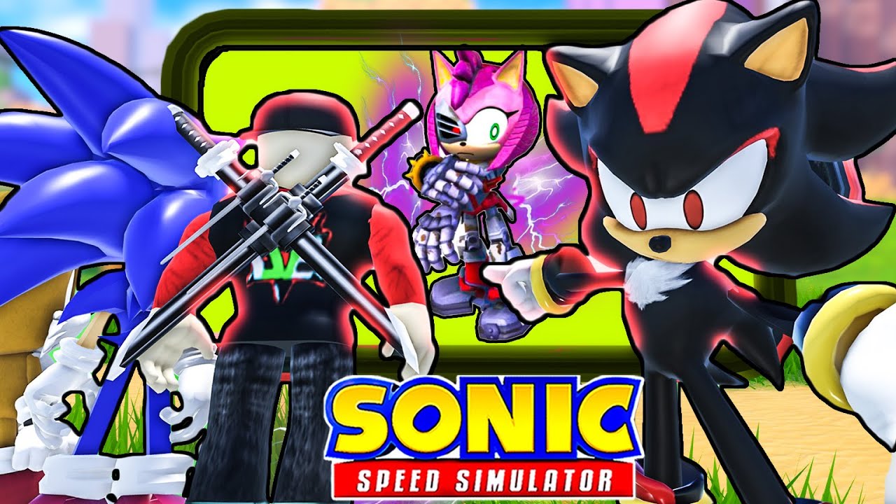 OMG!* SONIC THE WEREHOG IS COMING!! (SONIC SPEED SIMULATOR) WITCH