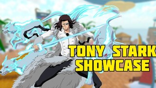 NEW UPDATE!! TONY STARK SHOWCASE IN ALL STAR TOWER DEFENSE! ROBLOX