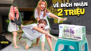 Chạy Đua Trong Nhà Vượt Chướng Ngại Vật Giật Ngay 2 Triệu | HEAVY