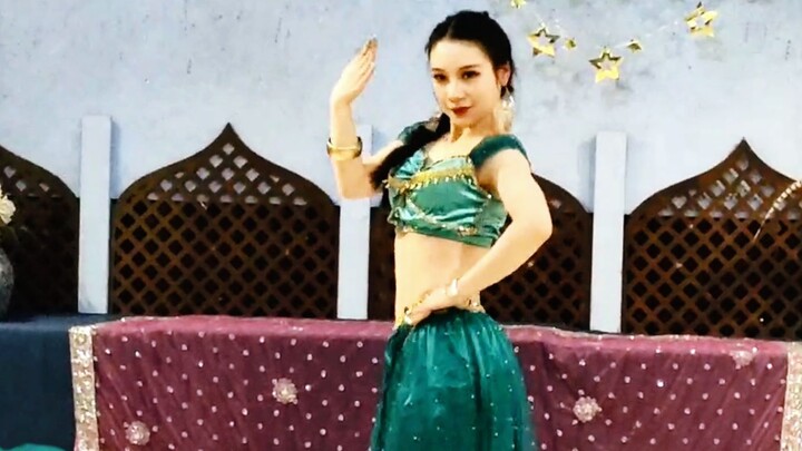 【Princess Jasmine on the run】Fusion style belly dance 【Dancer Zhuzijun】