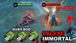 Saber BOD Rush Can Kill An Immortal | THEY TOOK MY ARGUS | MLBB