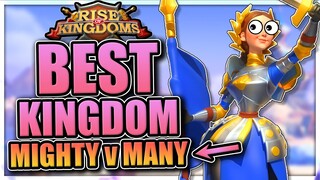 Best Kingdom Design [many vs mighty] Rise of Kingdoms