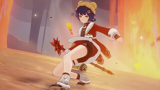 Try to animate Xiangling's ultimate move!