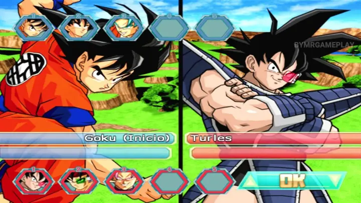 Dragon Ball Z Budokai Tenkaichi 4 Latino Goku vs Clones de Goku