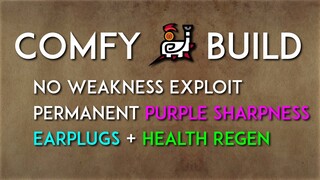 Hunting Horn Build - Comfy 100% Affinity (no WEX) w/ Earplugs & Regen - Permanent Purple Sharpness