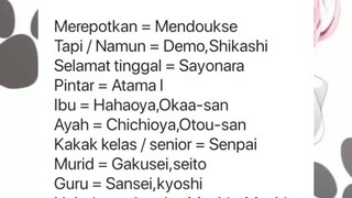 belajar bahasa Jepang yok