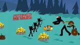 Archer vs Spearton Zombies Attack - Stick War: Legacy