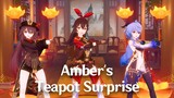 【Genshin Impact MMD】Amber's Teapot Surprise - Amber CBT Dance Idle Animation