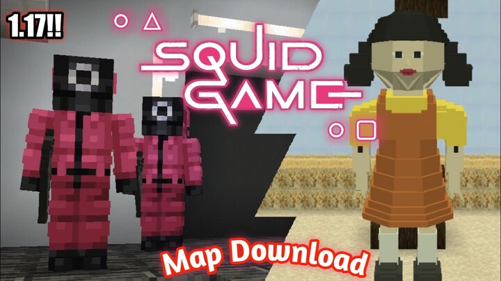 Minecraft Squid Game Map(RED LIGHT, GREEN LIGHT) | MAP MINECRAFT BEDROCK