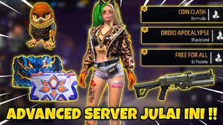 REVIEW ADVANCED SERVER JULAI 2022 !! FREE FIRE