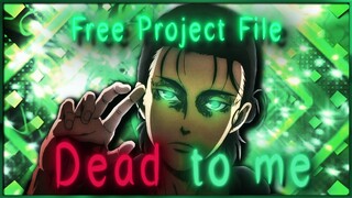 Eren Edit // Attack on Titan Anime Edit | (FREE PROJECT FILE)