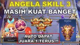 COMMANDER ANGELA SKILL 3 MASIH KUAT BANGET !! AUTO JUARA 1 TERUS !! COMBO MAGIC CHESS TERKUAT 2024