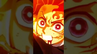 Demon Slayer Tanjiro VS Hantengu sun breath #shorts #song #anime #demonslayer