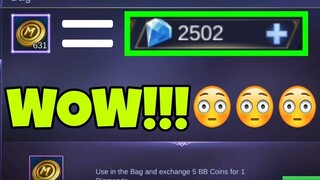 CONVERT BB COIN TO DIAMOND | “NOT BITCOIN” - Mobile Legends