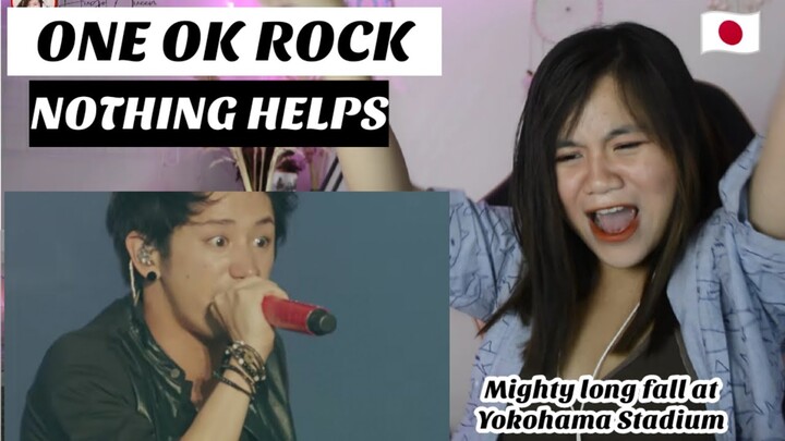 ONE OK ROCK - Nothing Helps "Mighty Long Fall at Yokohama Stadium" II FILIPINO REACTION