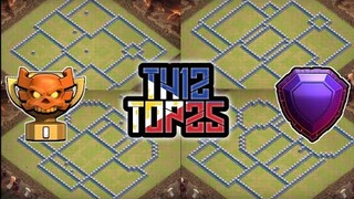 New Th12 Base With Link | New Top 25 Th12 War & Cwl Bases | Farming & Trophy🏆 Bases | Clash Of Clans