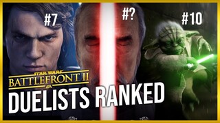 Battlefront 2 Lightsaber Duelists RANKED Star Wars Battlefront 2