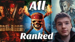 Ranking all Pirates Of The Caribbean Movies from Worst to Best!