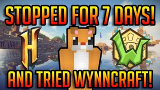 I STOPPED 🛑 playing Skyblock for 1 week and this Happened | Hypixel & Wynncraft