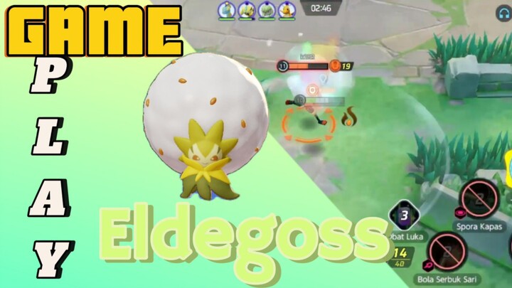 Game Play, Eldegoss pokemon Unite.