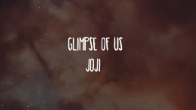 GLIMPSE OF US lyrics by Joji