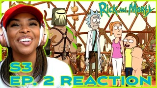 WTH SUMMER! | RICK AND MORTY SEASON 3 EPISODE 2 REACTION - "RICKMANCING THE STONE"
