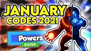 All "New [ Powers ] Update Working Codes 2021 in Ninja Legends 2