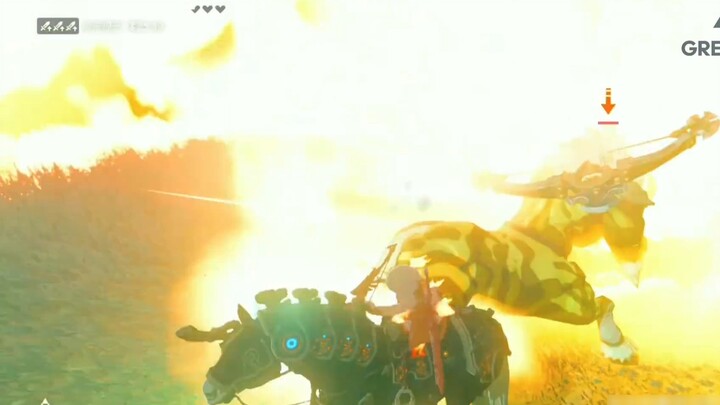 "The Legend of Zelda" 10 detik membunuh centaur emas! Tutorial Residu Lapisan Kecepatan Tinggi