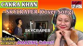 CAKRA KHAN - SKYCRAPER (Cover Song) || FILIPINA REACTS