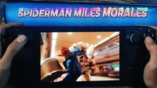 masih melanjutkan next story game . Spiderman miles morales