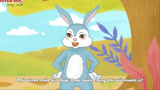 Rùa và Thỏ  The Tortoise and the Rabbit  Tiếng Việt 1 tập 1  Chân trờ