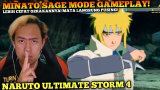 MADARA LANGSUNG SUNGKEM! MINATO SAGE MODE GAMEPLAY!! | Naruto Ultimate Storm 4