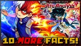 10 EVEN MORE Interesting Facts We Learned From My Hero Academia's Ultra Analysis Databook!