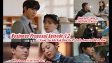 Business Proposal Episode 12 Eng Sub Final Kang Tae Mu Ask Shin Ha Ri Go To America With Him