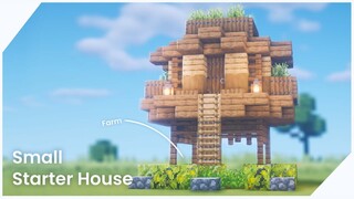 Cara Membuat Small Starter House - Minecraft Tutorial Indonesia
