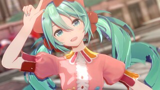 【VOCALOID/MMD】彩虹节拍【YYB改变式Miku-小画家/你好 航海士】