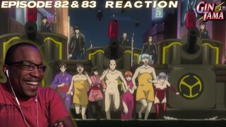 Entertaining a Shogun! | Gintama: Episode 82 and 83 [REACTION + DISCUSSION]