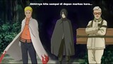 Naruto dan Sasuke pergi menyelamatkan kashin koji dari isshiki otsutsuki, Naruto Sasuke VS Isshiki 2