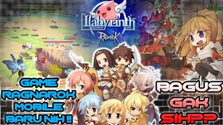 Ragnarok Mobile Baru Nih~ Langsung Cek Mainnya Kaya Gimana Sih?? The Labyrinth of Ragnarok Indonesia