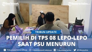 Jumlah Pemilih saat PSU di TPS 08 Lepo-Lepo Kota Kendari Sultra Menurun, Ini Penyebabnya