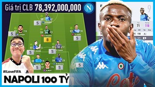 100 Tỷ I Love Đổi Gió Trải Nghiệm Đội Hình NAPOLI Cực Mạnh FO4 Với: OSIMHEN, KIM MIN JAE, KOULIBALY