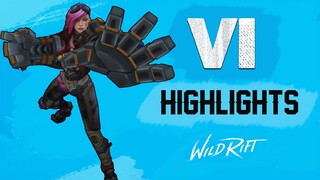 WILD RIFT - VI GAMEPLAY HIGHLIGHTS