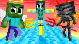 โรงเรียนสัตว์ประหลาด Angel Baby Zombie Save Evil Mother - Sad Story - Minecraft Animation