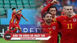 Bản tin Bóng Đá ngày 6/6 | U23 Việt Nam xuất sắc chia điểm Hàn Quốc; Bale giúp xứ Wales dự World Cup