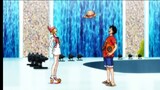 Luffy and Uta see each other again.It don't cause my screen recorder can't hear sounds