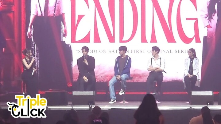 บรรยากาศงานแถลงข่าวเปิดตัวซีรีส์  “Happy Ending​” ผลงานภายใต้การ Produce ของ “เจฟ ซาเตอร์”