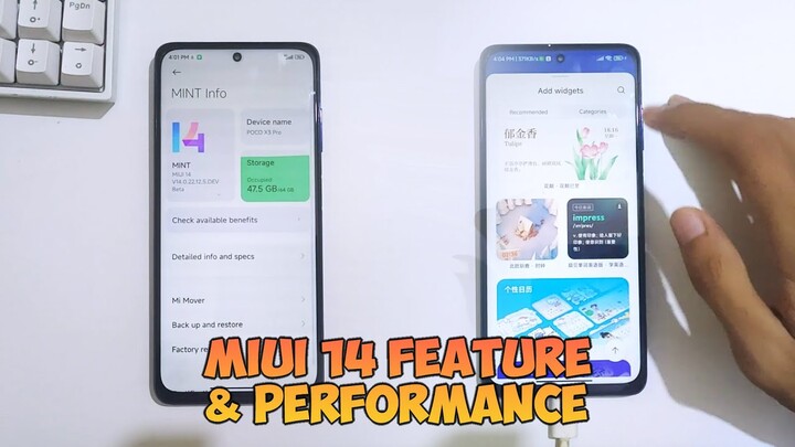 Terlengkap! Apa Aja Yang Baru ? Fitur MIUI 14 Asli Keren Parah Performanya Lebih Kenceng