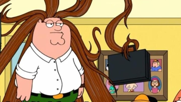 Family Guy ปีเตอร์ถูกควบคุมโดยผมยาวของเขาและกลายเป็นหมอปลาหมึกยักษ์ผู้โหดเหี้ยม