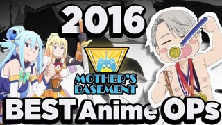 What's in a Year? - The Top 10 Best Anime Openings of 2016 (Part 1)