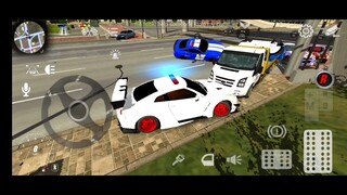 GIVING 5 FREE COP CAR ON SOMEONE ELSE || CAR PARKING MULTIPLAYER